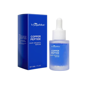Private Label Anti Loss Nourishing GHK-Cu Copper Peptide Hair Growth Serum