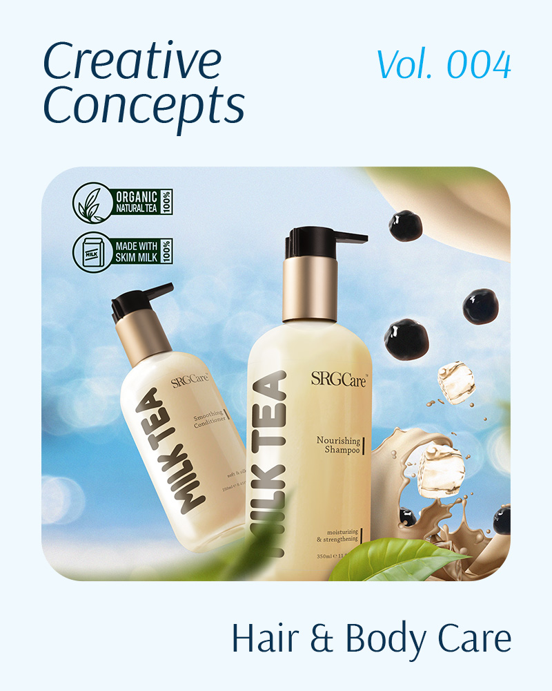 Refreshing Milk Tea Hair and Body Care OEM Series