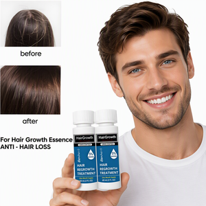 6pcs 60ml Organic Biotin 5% Concentrated Formula Extra Strength Hair Growth Serum