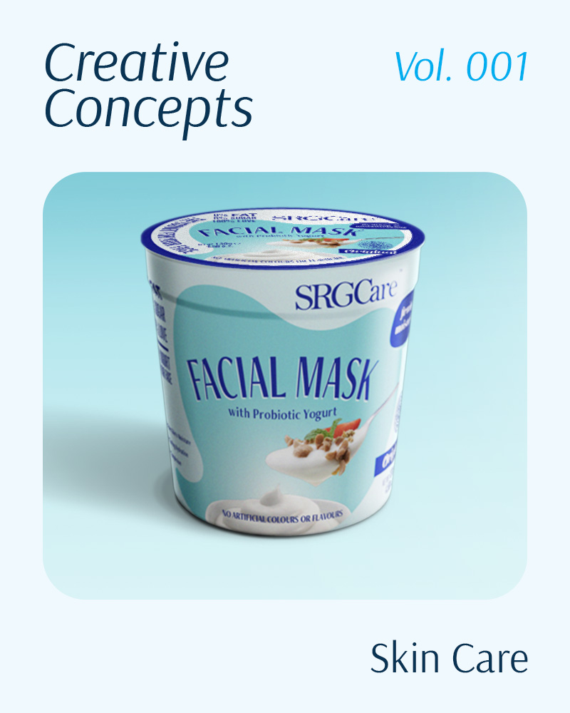 Probiotic Yogurt Skincare Series Facial Mask OEM