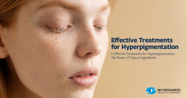 Hyperpigmentation formulation research