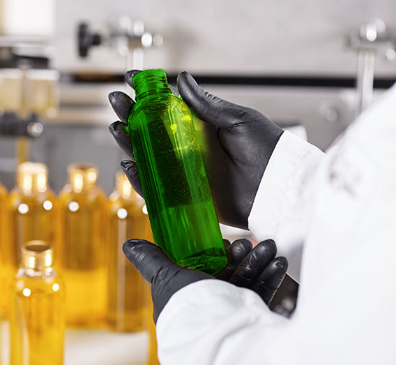 Quality control testing and regulatory inspection at Sky Resources OEM plant