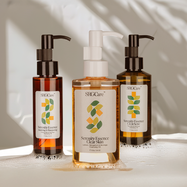 Serenity Essence Cleansing Oil clear acne formula